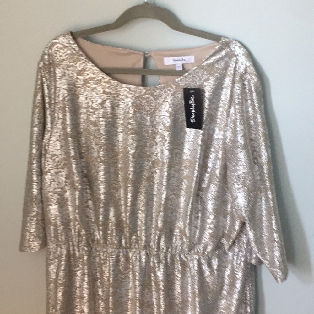 Simply be brand new gorgeous long cocktail dress